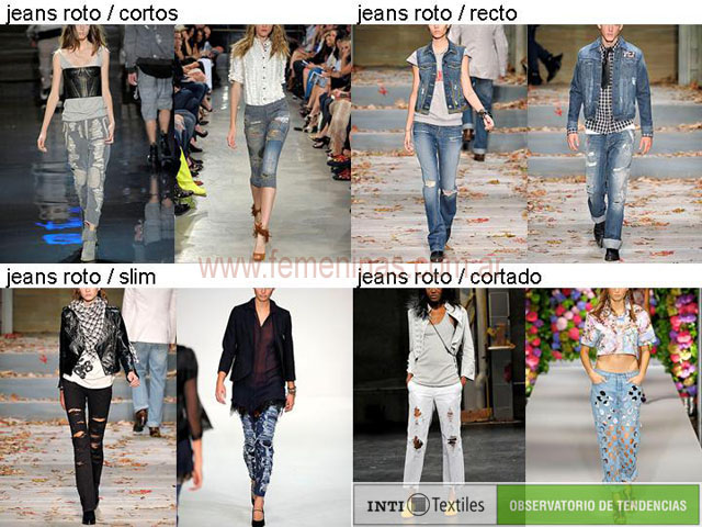 Jeans rotorecto o slim