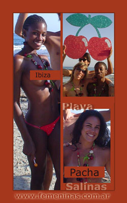 Pacha y sus chicas en salinas Ibiza