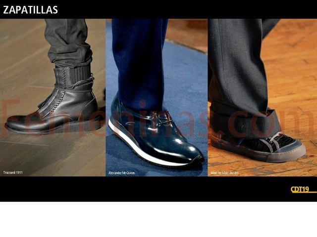 Zapatillas masculinas con estilo y glamour
