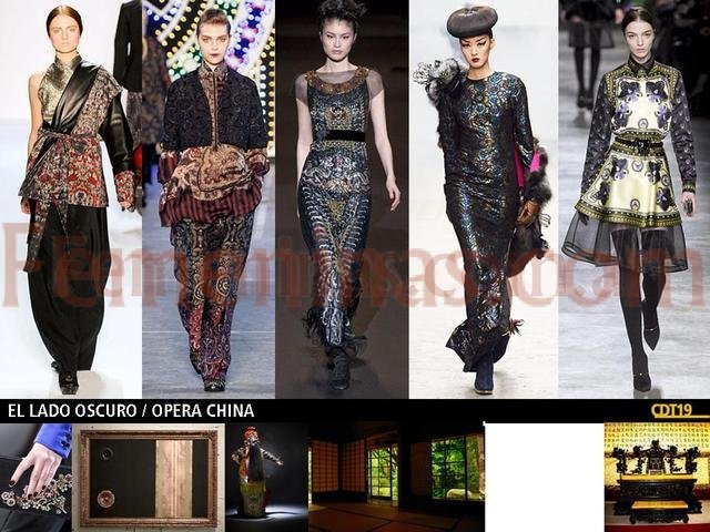 La moda inspirada en la opera china
