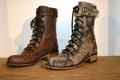 Mancora coleccion invierno 2011 botas cortas con cordones