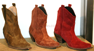 Mancora coleccion invierno 2011 botas texanas gamuza
