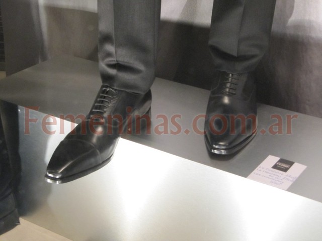 Gianfranco ferre zapatos de vestir cuero negro