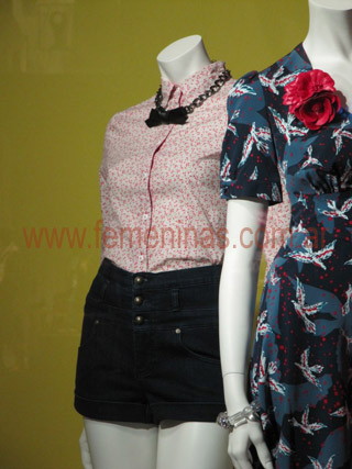 Camisa femenina primavera verano 2012 Copia