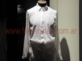 Camisa femenina primavera verano 2012 Givenchy