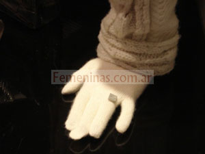 guantes lana Chanel