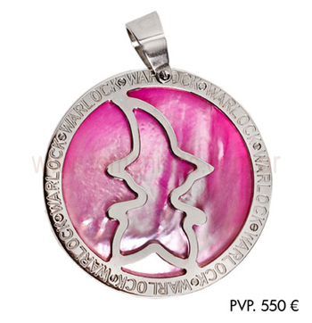 Medallon rosa