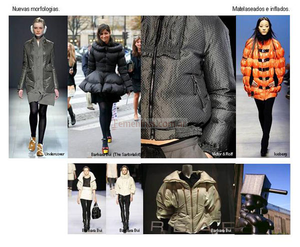 una nueva morfologia en las prendas de invierno 2008