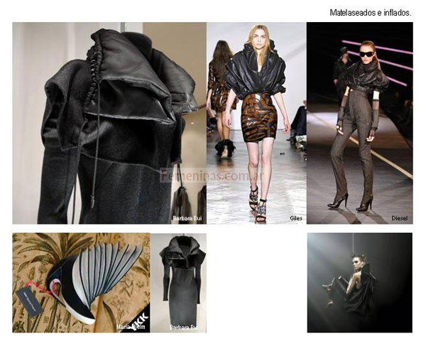 tendencia moda 2008 invierno, camperas en telas matelaseadas