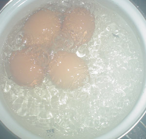 Hervir huevos