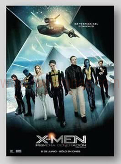 X-Men Primera Generación junto a Bensimon y Pony