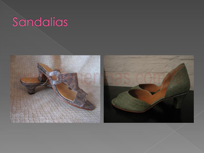 Zapatos de autor Maru Arguello sandalias varias