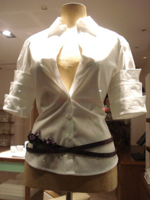 camisa moda invierno 2009 blanca
