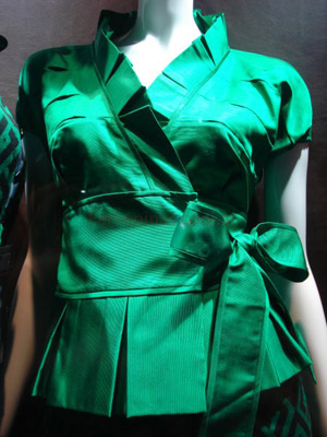 camisa moda invierno 2009 verde esmeralda