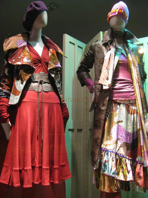 pollera moda invierno 2009 roja