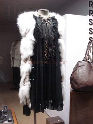 vestido moda invierno 2009 negro