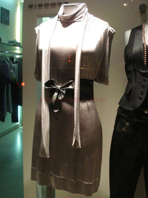 vestido moda invierno 2009 plata