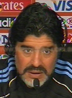 Director tecnico seleccion argentina Diego Maradona