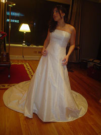 El vestido de novia moda