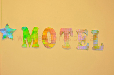 Priscilla Pompa en Expotrastienda 2010 serie fotografica Motel