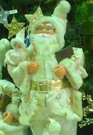 Papa Noel blanco