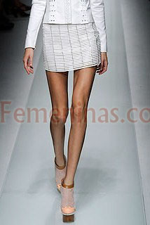 Falda mini labrada Versace